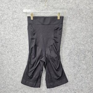 Barely There Shapewear Shorts Women 2XL Black Onyx Mid Thigh Shaper SKIMS 21x9